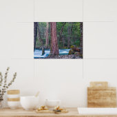 セコイア&マーセドリバーヨセミテ国立公園 ポスター (キッチン)