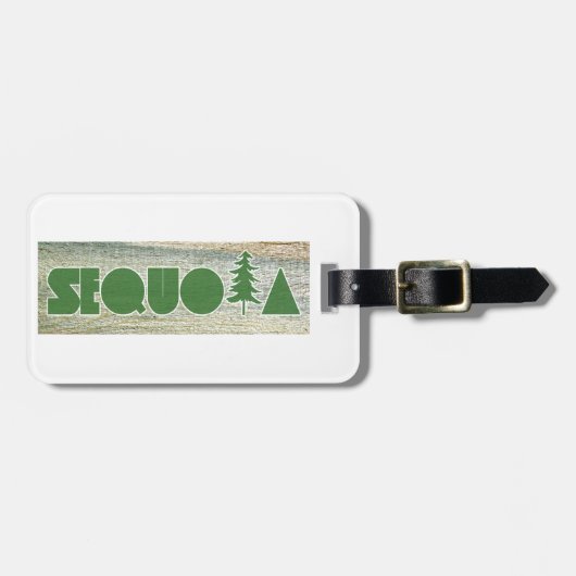 セコイア ラゲッジタグ (正面横)