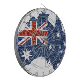 セコイオーストラリア国旗 ダーツボード (正面左)