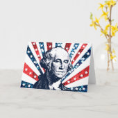 セコイジョージワシントン カード (黄色い花)