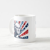 セコイジョージワシントン コーヒーマグカップ (正面左)