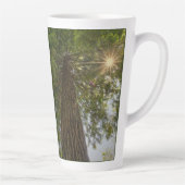 セコ感動的イアの木のRISE写真 カフェラテマグ (右)