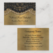 セゴエレガントンザックビクトリアンブラック 名刺 (正面/裏面)