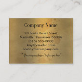 セゴエレガントンザックビクトリアンブラック 名刺 (裏面)