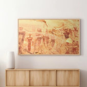 セゴキャニオンロックアートユタピクトグラフ キャンバスプリント