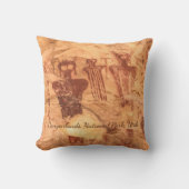 セゴキャニオンロックアートユタピクトグラフ クッション (正面)