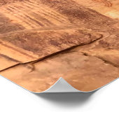 セゴキャニオンロックアートユタピクトグラフ ポスター (角)