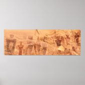 セゴキャニオンロックアートユタピクトグラフ ポスター (正面)