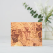 セゴキャニオンロックアートユタピクトグラフ ポストカード (スタンド正面)