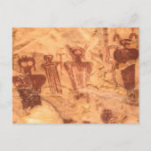 セゴキャニオンロックアートユタピクトグラフ ポストカード (正面)