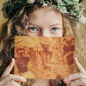 セゴキャニオンロックアートユタピクトグラフ ポストカード