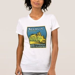 セゴビアエスパナホテルコメリコヨーロッパ Tシャツ