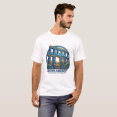 セゴビア水道橋 Tシャツ (正面フル)