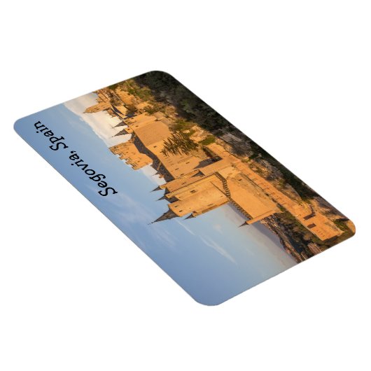 セゴビア,スペインのプレミアムフレキシマグネットのアルカサル マグネット (右側)