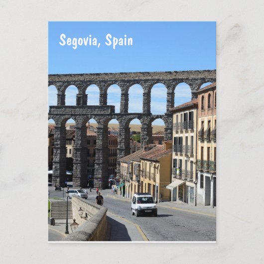 セゴビア,スペイン ポストカード (正面)