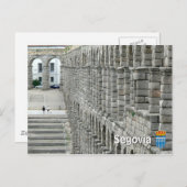 セゴヴィアのアキュエドゥハガキ ポストカード (正面/裏面)