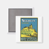 セゴヴィアエスパーナホテルコメルシオヨーロッパ マグネット (正面/裏面)