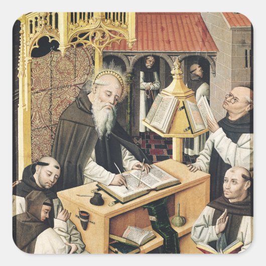 セゴヴィア学派インテリア スクエアシール (正面)