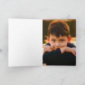 セサミストリートのお友達と一緒にお誕生日おめでとう！コンフェッティの感謝カード カード (内部)