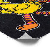 セサミストリートのお友達 3歳の誕生日風船 ウェルカム ポスター (角)