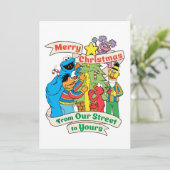 セサミストリートのクリスマス シーズンカード (スタンド正面)