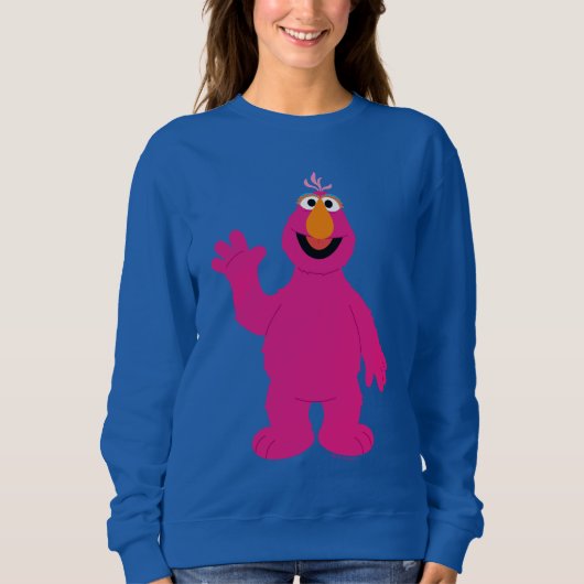 セサミストリートのテリーモンスター スウェットシャツ (正面)