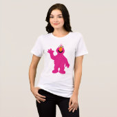 セサミストリートのテリーモンスター トライブレンドTシャツ (正面全面)
