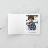 セサミストリートのパルズ バレンタインデー ノートカード (内部)