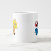 セサミストリートの仲間たち ジャンボコーヒーマグカップ (正面)