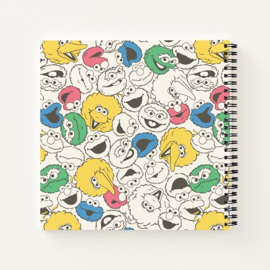 セサミストリートの仲間たち ノートブック (裏面)