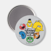 セサミストリートの仲間たち マグネット (正面/裏面)