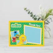 セサミストリートの友達は感謝していしています サンキューカード (スタンド正面)