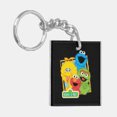 セサミストリートの友達 キーホルダー (正面左)