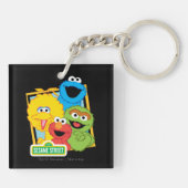 セサミストリートの友達 キーホルダー (裏面)