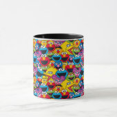 セサミストリートの水図 マグカップ (中央)