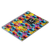 セサミストリートの水図 |名前の追加 ノートブック (左側)