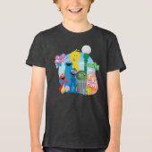 セサミストリートイースターエッグ狩り トライブレンドTシャツ (正面)
