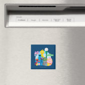 セサミストリートイースターエッグ狩り マグネット (インサイチュ (食洗機))