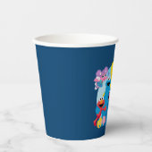 セサミストリートイースターエッグ狩り 紙コップ (正面)