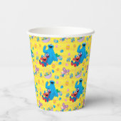 セサミストリートイースターバスケットパターン 紙コップ (裏面)