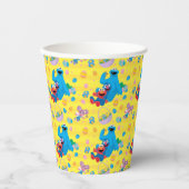 セサミストリートイースターバスケットパターン 紙コップ (正面)