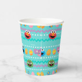 セサミストリートイースター卵パターン 紙コップ (右)
