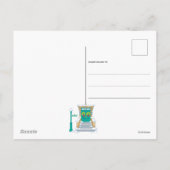 セサミストリートエルモクリスマスファミリーフォト シーズンポストカード (裏面)