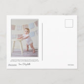 セサミストリートエルモシャルボード誕生日 ポストカード (裏面)