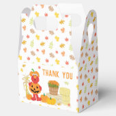 セサミストリートエルモ秋パンプキン誕生日 フェイバーボックス (オープン)