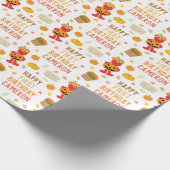 セサミストリートエルモ秋誕生日 ラッピングペーパー (角)