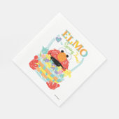セサミストリートエルモ |春の時間 スタンダードランチョンナプキン (角)