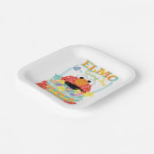 セサミストリートエルモ |春の時間 ペーパープレート (傾斜あり)