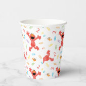 セサミストリートエルモ |誕生日クレヨン 紙コップ (右)