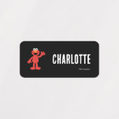 セサミストリートカスタムエルモスケッチ服 ラベル (デザイン2)